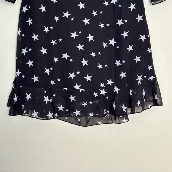 NASTY GAL Walk of Fame Black Star
Ruffle Mini Open Back Dress 6 - Picture 6 of 13